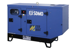 Генератор дизельный SDMO T12KMSILENT 10,9 кВт