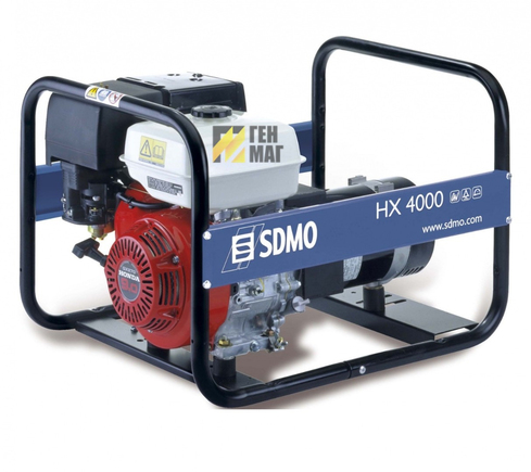 Генератор бензиновый SDMO HX4000 4,5 кВт