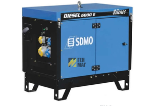 Генератор дизельный SDMO DIESEL6000E_SILENCE 5,2 кВт
