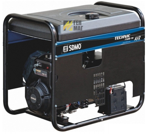 Генератор бензиновый SDMO TECHNIC7500TE_AVRM 6,5 кВт