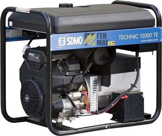 Генератор бензиновый SDMO TECHNIC15000TE_AVR 11,5 кВт
