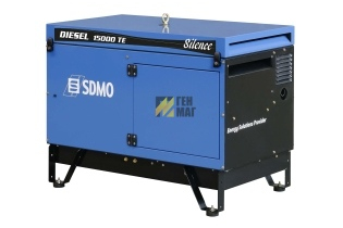 Генератор дизельный SDMO DIESEL15000TE_SILENCE 10 кВт