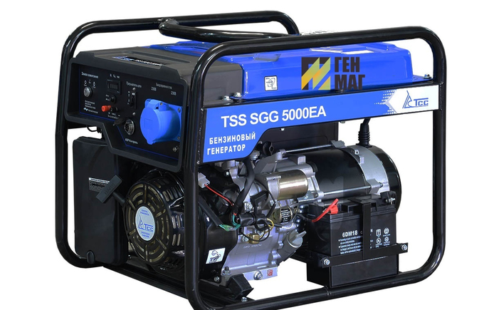 Генератор бензиновый TSS SGG 5000 EA C АВР 5.5 кВт