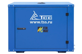Генератор бензиновый TSS SGG 5000EHNA в кожухе 5.5 кВт