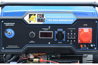 Генератор бензиновый TSS SGG 6000EH3NA в кожухе 6.5 кВт