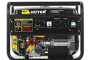 Генератор бензиновый Huter DY6500LXA 5.5 кВт