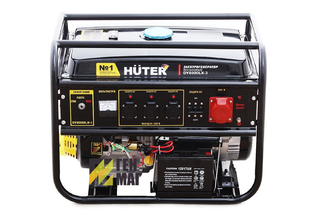 Генератор бензиновый Huter DY8000LXA 7 кВт