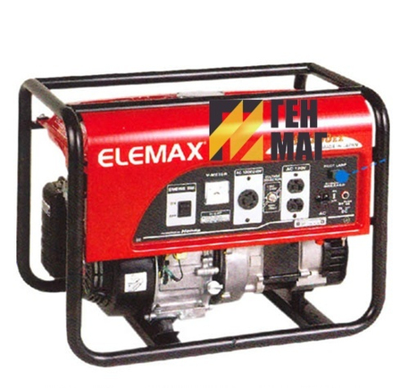 Генератор бензиновый Elemax SH7600EX-RS 6.5 кВт